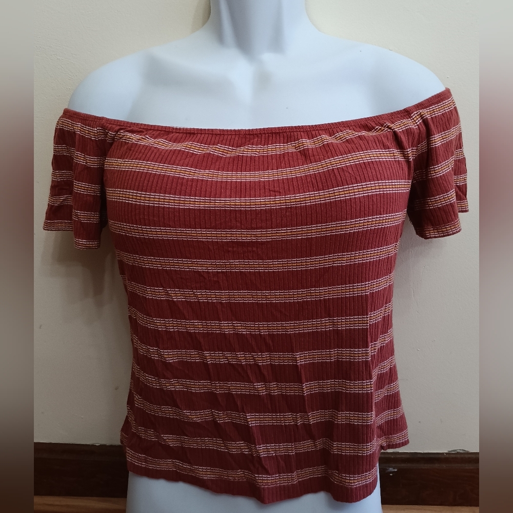 Missimo off the shoulder shirt